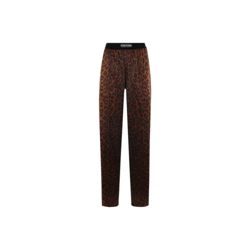 TOM FORD Повседневные брюки Женские Коричневый