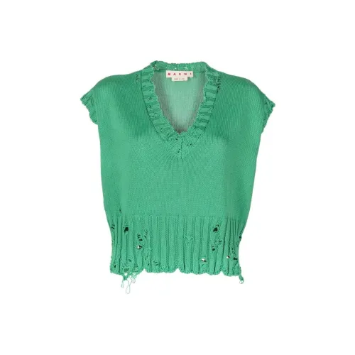 MARNI Зеленые Женские Жилеты