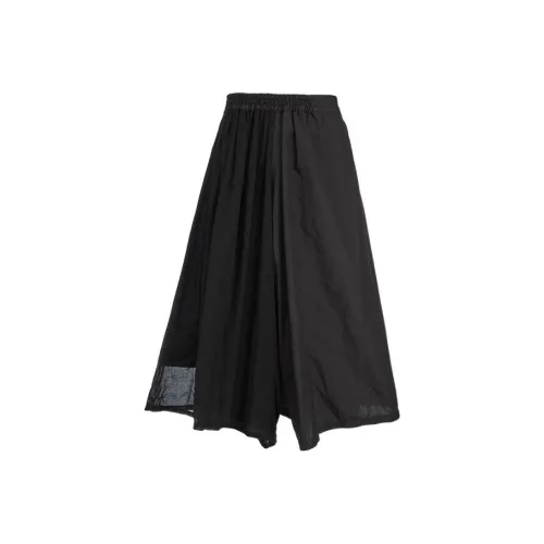 Yohji Yamamoto Черные Женские Повседневные Брюки