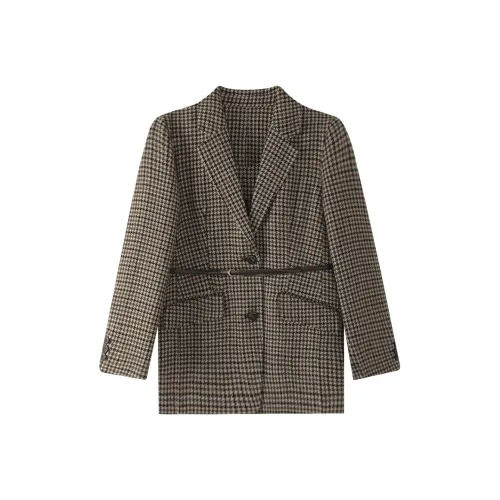 THE SEA LIFE Бизнес костюм женский чайный коричневый