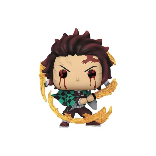 Funko Demon Slayer Kimetsu No Yaiba Танджиро Sunlight Breath Фигурки в стиле чиби