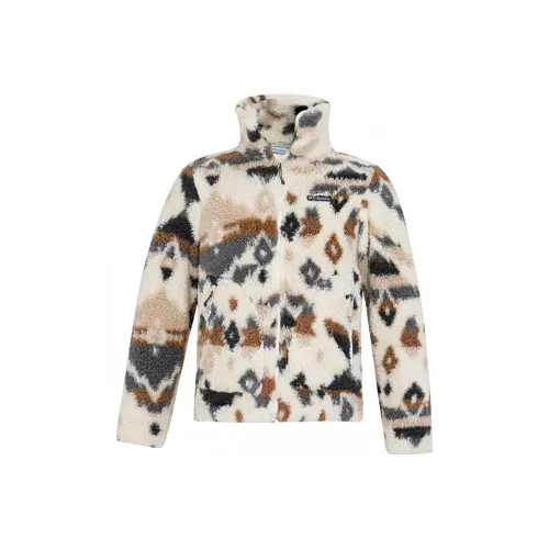 Columbia Белые Женские Бархатные Куртки