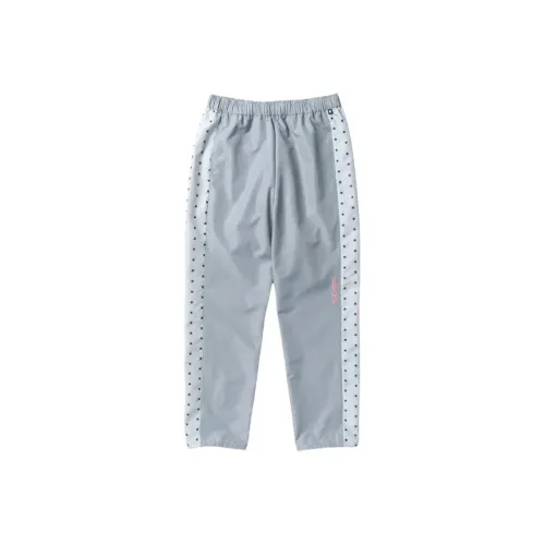 Converse STAR Точка С принтом Брюки Повседневные Брюки Женские Светло-Серые