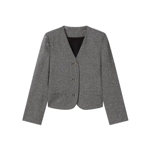 THE SEA LIFE Укороченная куртка женская кокосовый серый