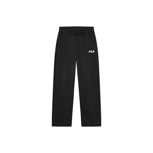 FILA Глубокий черный Женские Повседневные Брюки