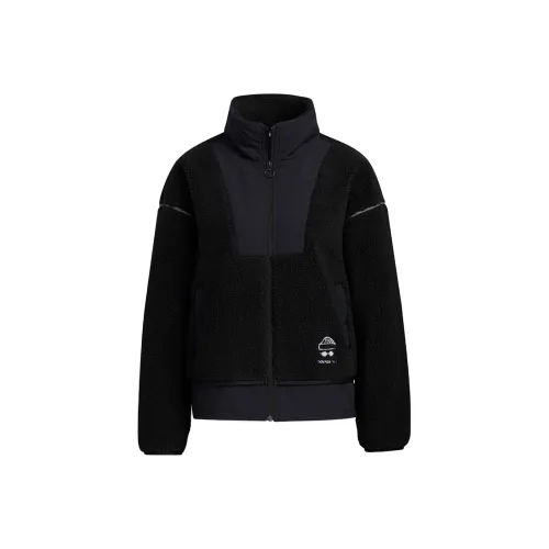 ADIDAS NEO Черные Женские Бархатные Куртки