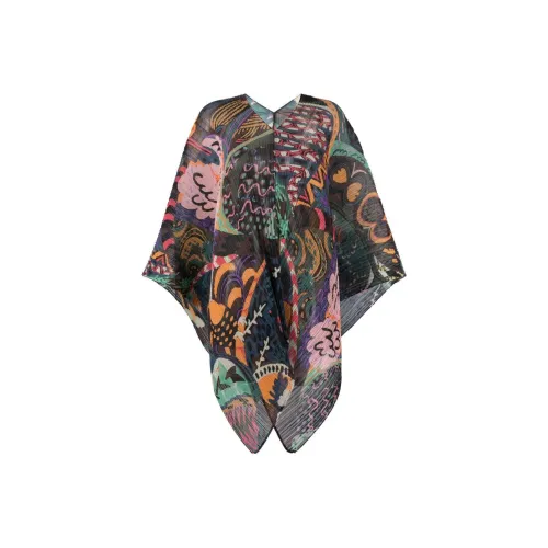 PLEATS PLEASE ISSEY MIYAKE Плащ Женский Многоцветный