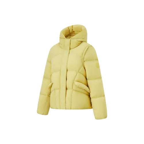 LINING Fitness Series Пуховик Женские Парафин Желтый