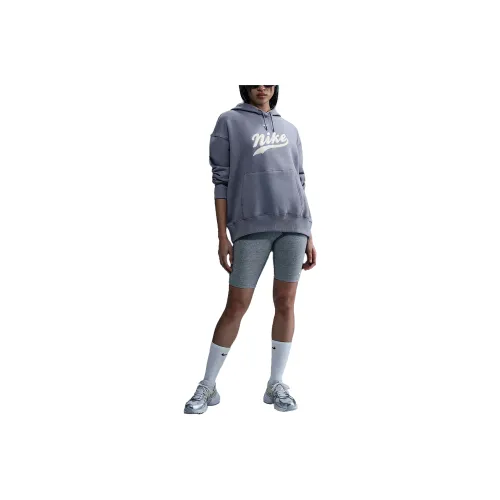 nike Sportswear Phoenix Fleece Капюшон Толстовка Женская Каменно-Серый