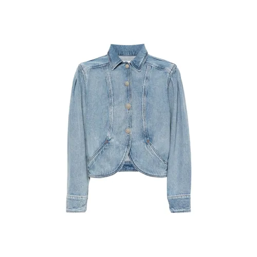 ISABEL MARANT Синие Женские Джинсовые Куртки
