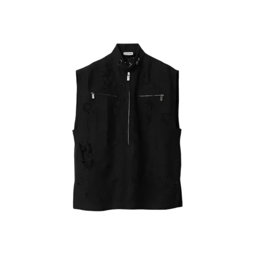 Burberry Черные Женские Жилеты