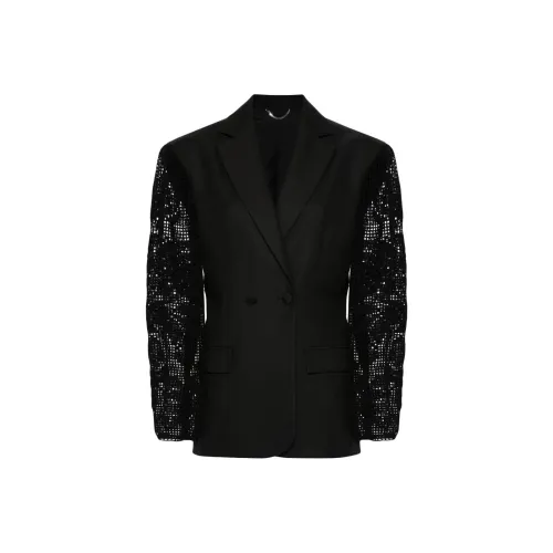 MAGDA BUTRYM SS24 Бизнес Костюм Пальто Женское Черное