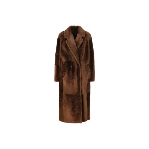 MaxMara Коричневое Женское Пальто