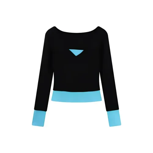 DOSOHEB Черный Женские Трикотаж