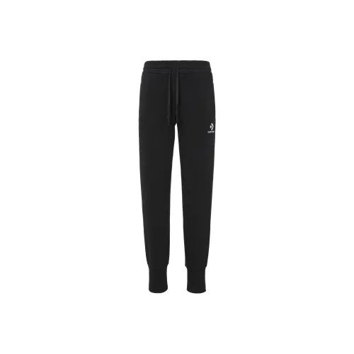 Конверс Черные Женские Вязаные Спортивные Брюки