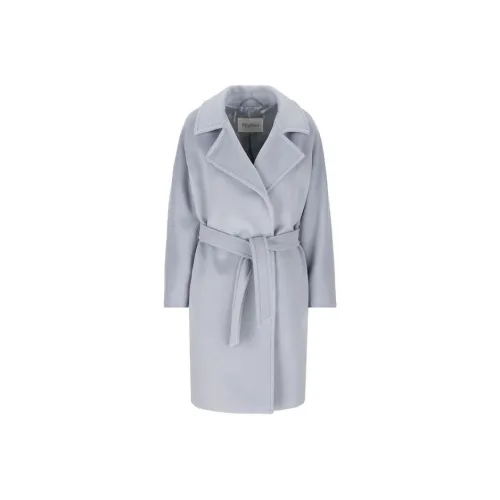 MaxMara Светло-синий Женское Пальто