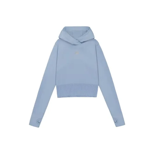 New Balance совместный бренд Толстовка Женская Синяя