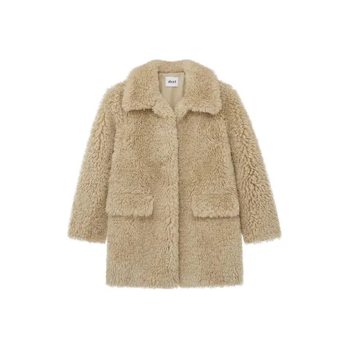 d'zzit Пальто Женское Светлый хаки