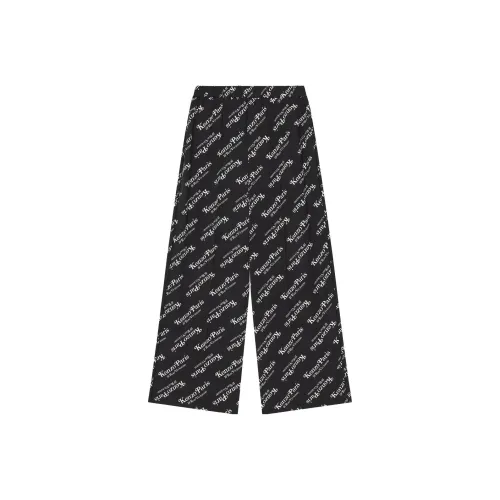 KENZO Черные Женские Повседневные Брюки