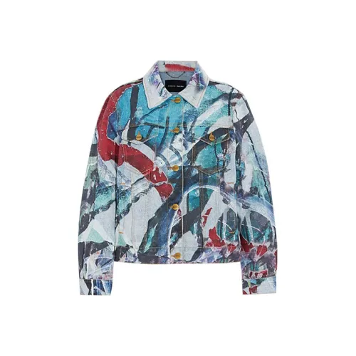 COACH Многоцветные Женские Джинсовые Куртки