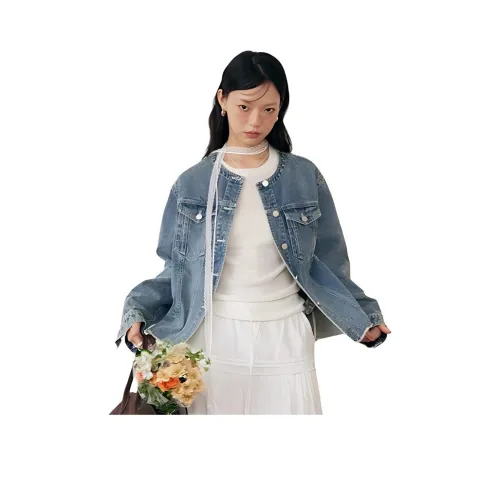 BLUEerror Женские джинсовые куртки