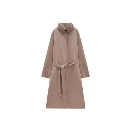INSUN Верблюжий Женское Пальто