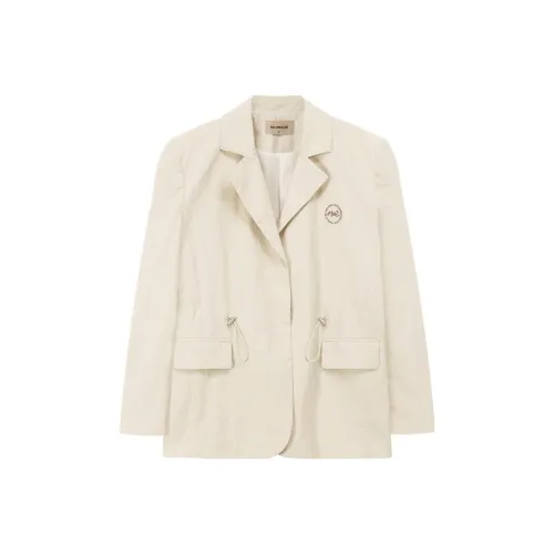 NO ONE ELSE Экрю Женские Офисные костюмы