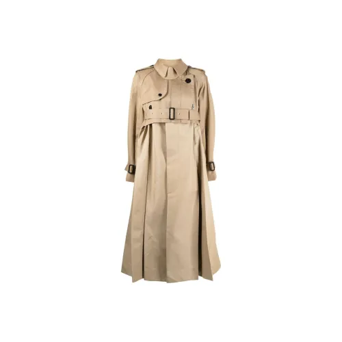 Sacai Коричневый Женский Тренч
