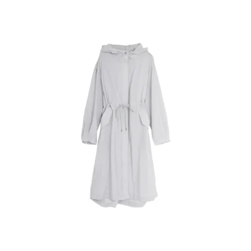 SETIROM Тренчкот Женский Серый Синий