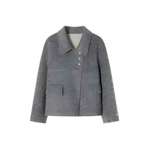 Still Quiet Пальто Женское Облачный Серый