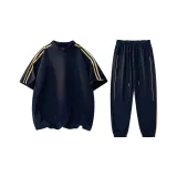 Темно-синий (Темно-синий топ + темно-синие штаны)