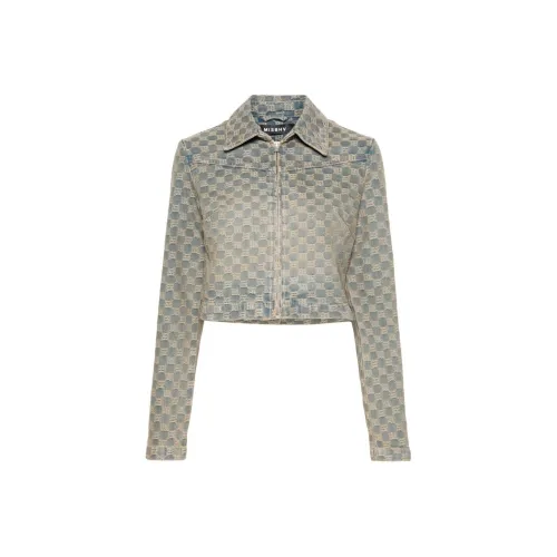 Misbhv SS24 Denim Jacket Women's Blue