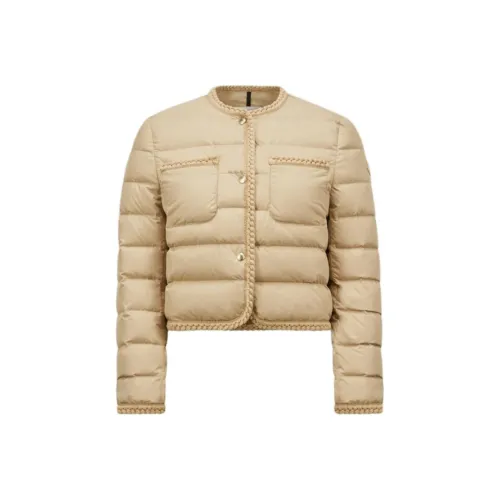 Moncler SS25 Down Jacket Women's Beige
