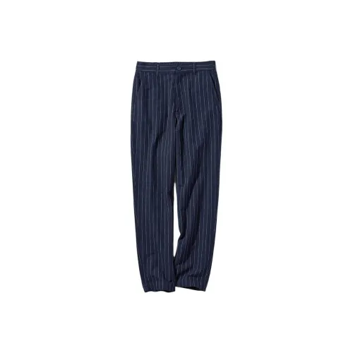 UNIQLO Повседневные брюки Женские Темно-синий