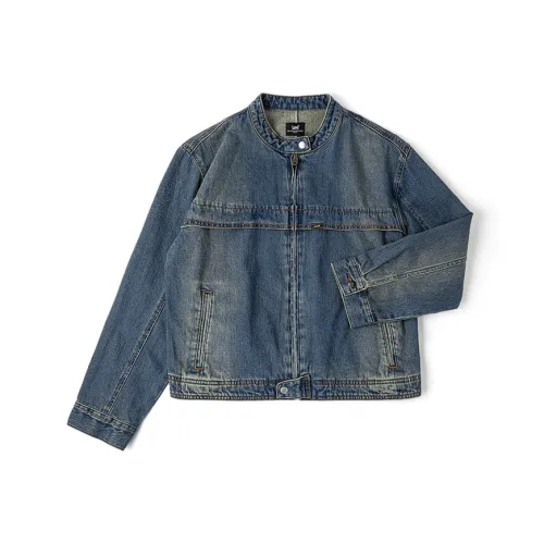 Lee совместный бренд модель Деним Куртка Женская Средняя Темно-синяя