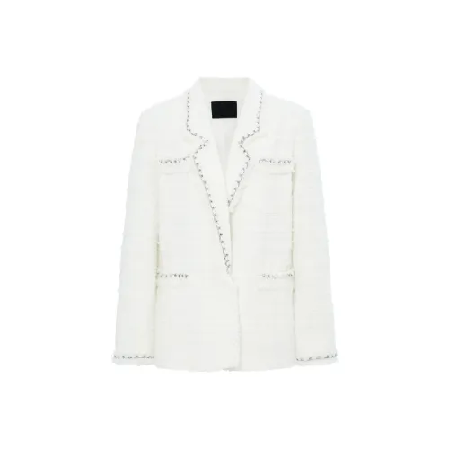 MO CO Натуральный Белый Женские Деловые Костюмы