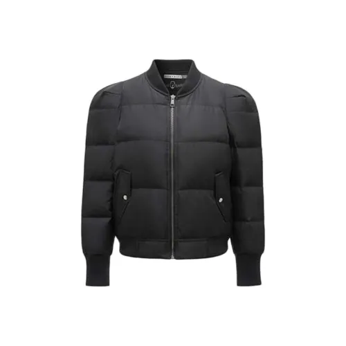 ALICE+OLIVIA Пуховик Женский Черный