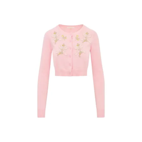 LOVESHACKFANCY Трикотаж Женский Розовый