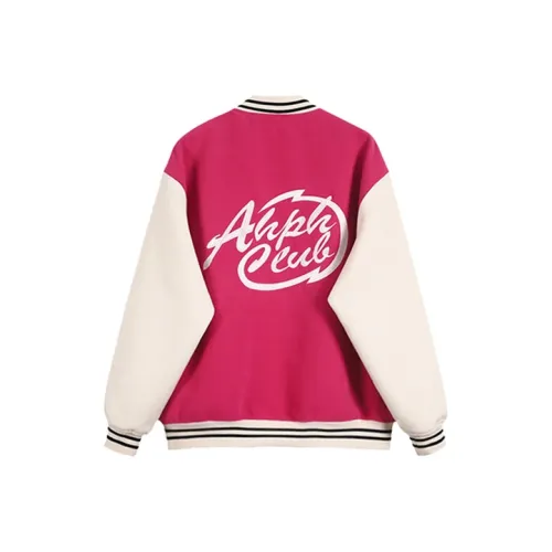 AHPH Розово-красный Унисекс Бейсбольная Джерси