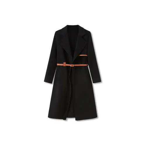 Beast King Черное Женское Пальто