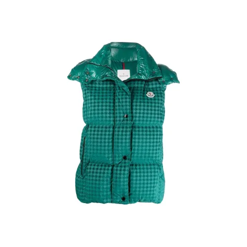 Moncler Зеленые Женские Жилеты