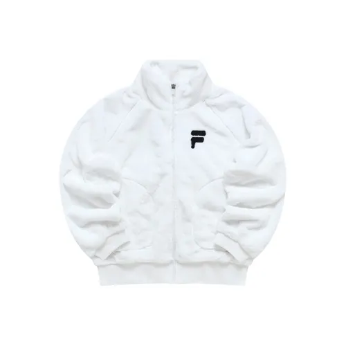 FILA FUSION SREET SPORT Стандартный белый Женские бархатные куртки
