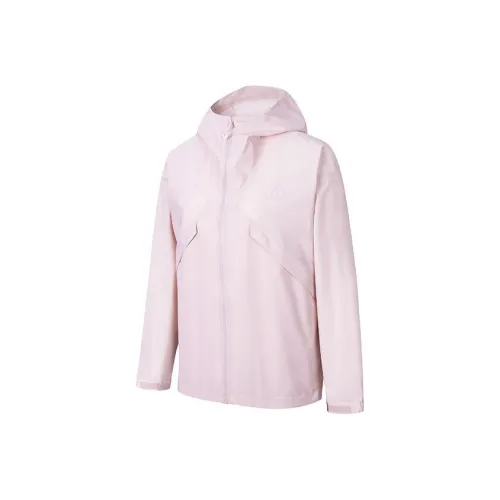 Anta Летнее скалолазание Водонепроницаемый Ветрозащитный And Дышащий Ветровка Женские Soft and Tender Розовый