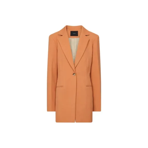JOSEPH Бизнес-костюм пальто женское оранжевый