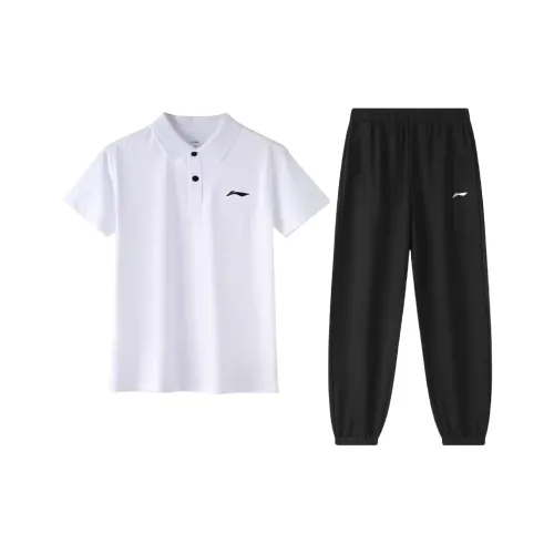 Лайнер Повседневная Спортивная Одежда Мужской 2-Предметный Комплект