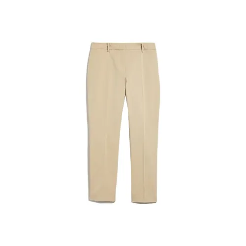 WEEKEND MaxMara Хаки Женские Повседневные Брюки