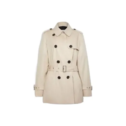 COACH FW22 Тренчкот Женский Экрю