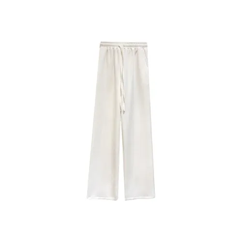 Lulupeach Повседневные брюки Женские Белые