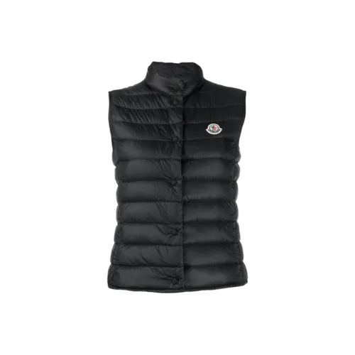 MONCLER Liane Series Черный Женский Пуховый жилет