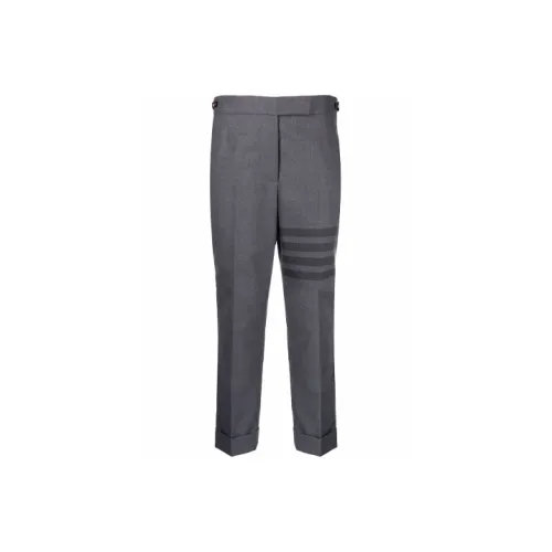 THOM BROWNE Серые Женские Повседневные Брюки